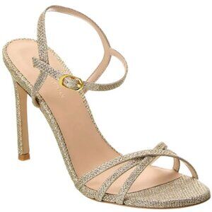 Stuart Weitzman Starla 105 Sparkle Sandal Heel 5.5